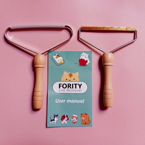 FORITY Lint Remover Set of 2 Fuzz Fabric Removing Roller Brush Shaver Tool NEW - Picture 5 of 11